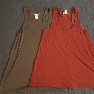 🌞H&M// Sheer Tunic Tank Top Bundle🌞